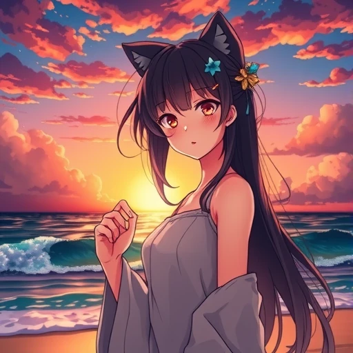 Exemple de récompense TacTacGo : coucher de soleil